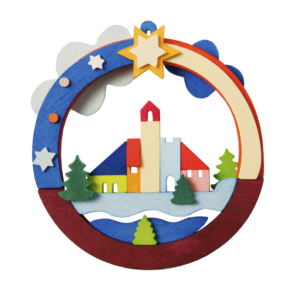 Diorama - Christmas Village - Christmas tree decoration